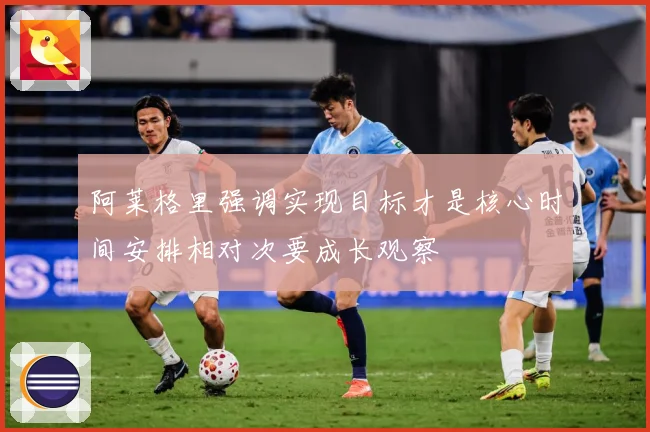 阿莱格里强调实现目标才是核心时间安排相对次要成长观察